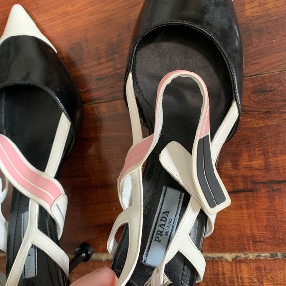 Prada slingback heels - Picture 5 of 6